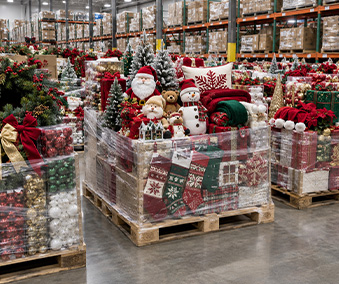 Wholesale Christmas merchandise